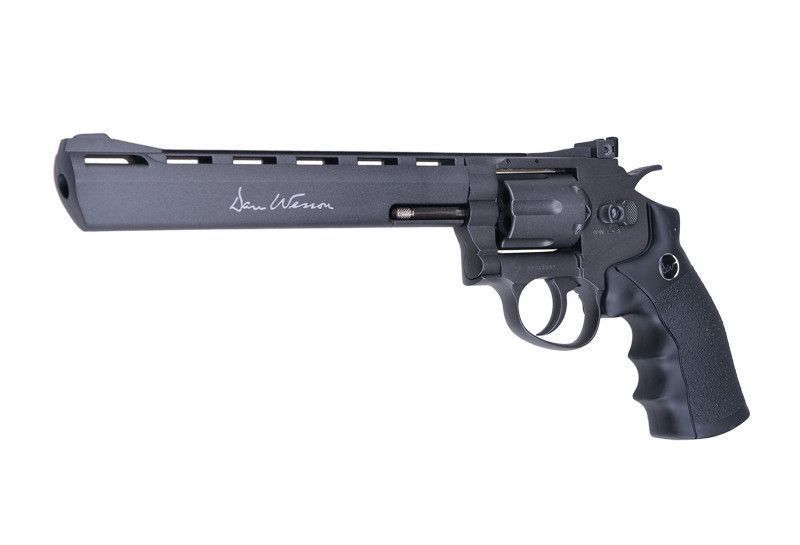 Страйкбольный револьвер Dan Wesson 8" - black [ASG] (для страйкбола) ASG-02-001213 фото
