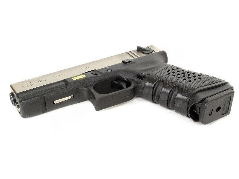 Антиковзаюча накладка на руків&rsquo;я для пістолетів GLOCK &mdash; Black [Big Dragon] (для страйкболу) 4719 фото