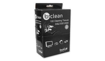 Bolle - B-Clean Moistened Cleaning Tissues - 100 pcs. - B100 (для страйкболу) 10177 фото