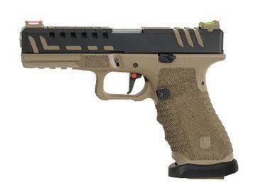 Scorpion (Dual Power Green Gas/Co2 Version) - Dark Earth [APS] (для страйкболу) D-SCORPION-C фото