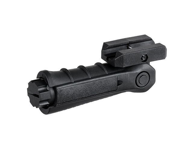 Складна ручка на шину RIS z miejscem на włącznik chwilowy - black [ACM] (для страйкболу) M51616150-BK фото