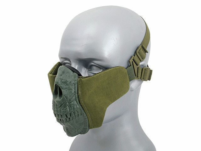 Maska SKULL FACE - Olive [CS]&nbsp;(для страйкбола) FBP2377OD фото