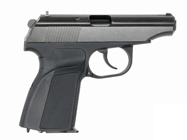 WE-MK GBB Pistol - Black [WE] (для страйкболу) WE-MA001-BK фото