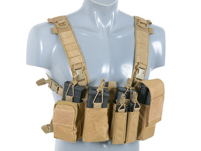 Buckle Up Chest Rig V2 - Coyote [8FIELDS] (для страйкболу) M51611041-1-TAN фото