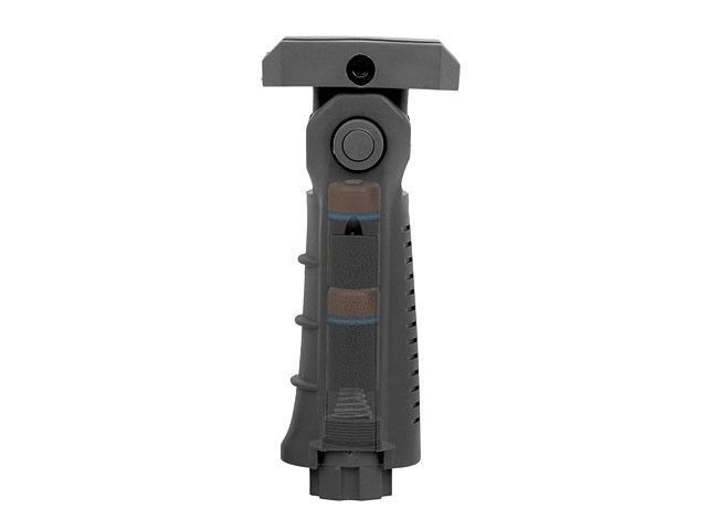 Складна ручка на шину RIS z miejscem на włącznik chwilowy - black [ACM] (для страйкболу) M51616150-BK фото