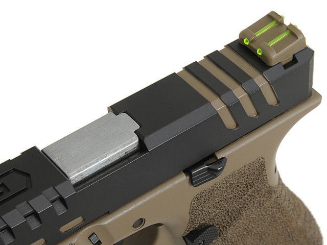 Scorpion (Dual Power Green Gas/Co2 Version) - Dark Earth [APS] (для страйкболу) D-SCORPION-C фото
