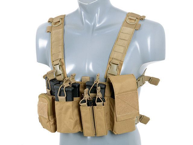 Buckle Up Chest Rig V2 - Coyote [8FIELDS] (для страйкболу) M51611041-1-TAN фото