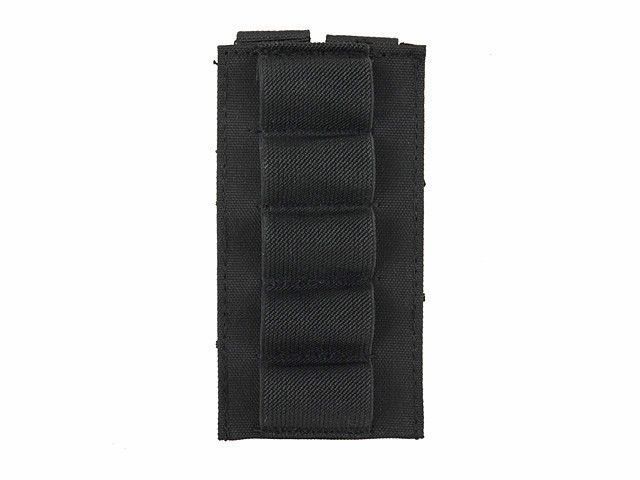 Mały panel na 5 naboi do strzelby - Black [8FIELDS] (для страйкболу) M51613101-BK фото