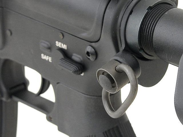 Obustronny uchwyt zawieszenia na prowadnicę kolby AEG M4/AR15 [ХУБІЛАЙ] (для страйкболу) AS.B012-BK фото