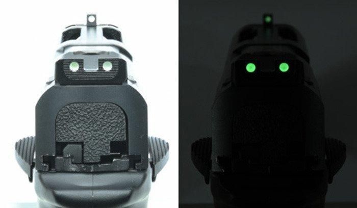 Guarder - Steel Night Sight for Marui M&P9 - M&P9-32 (для страйкболу) 18326 фото