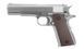 WE - 1911 Matte Chrome Pistol airsoft - Full Metal - Checker Grip (для страйкболу) 6338 фото 1