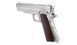 WE - 1911 Matte Chrome Pistol airsoft - Full Metal - Checker Grip (для страйкболу) 6338 фото 6