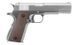WE - 1911 Matte Chrome Pistol airsoft - Full Metal - Checker Grip (для страйкболу) 6338 фото 2