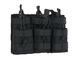 Тройной подсумок на 6 магазинов M4/M16/AR-15 - Black [8FIELDS] (для страйкбола) M51613094-BK фото 5
