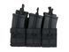 Тройной подсумок на 6 магазинов M4/M16/AR-15 - Black [8FIELDS] (для страйкбола) M51613094-BK фото 1