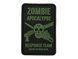 Naszywka Zombie Apocalypse [8FIELDS] (для страйкболу) PVC PATCH-Z.A.R.T фото 1
