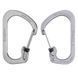 Nite Ize - SlideLock&reg; Carabiner Stainless Steel #3 - Stainless - CSL3-11-R6 (для страйкбола) 19125 фото 2