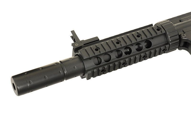 Карабін M4 CQB with silencer ABS CM.513 (без АКБ та ЗП) &ndash; Black [CYMA] CM.513-BK фото