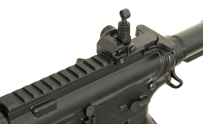 Карабін M4 CQB with silencer ABS CM.513 (без АКБ та ЗП) &ndash; Black [CYMA] CM.513-BK фото