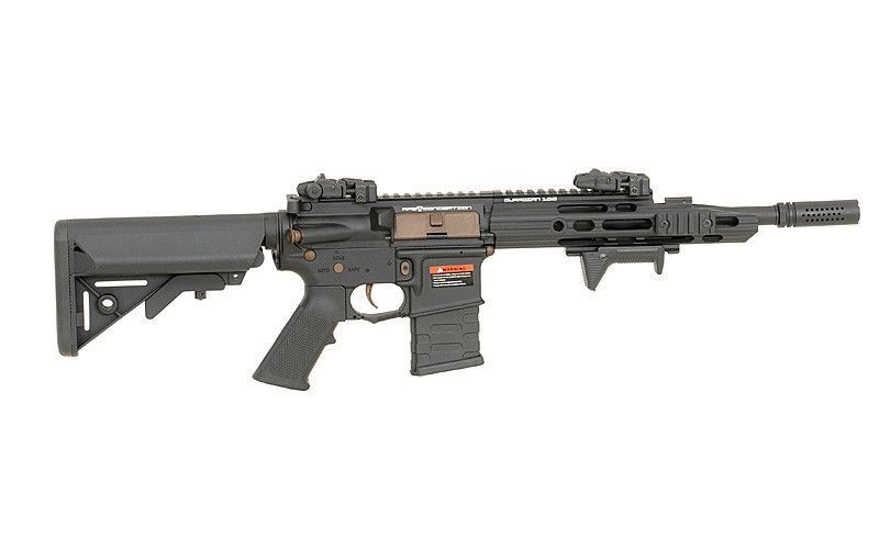 ASR111 GUARDIAN EBB Full-Metal - Black [APS] (для страйкбола) ASR111 фото