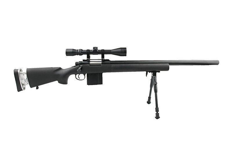 Страйкбольная винтовка снайперская MB4404D - с оптикой и сошками [WELL] (для страйкбола) WEL-03-006017 фото