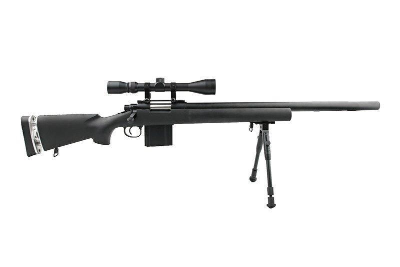 Страйкбольная винтовка снайперская MB4404D - с оптикой и сошками [WELL] (для страйкбола) WEL-03-006017 фото