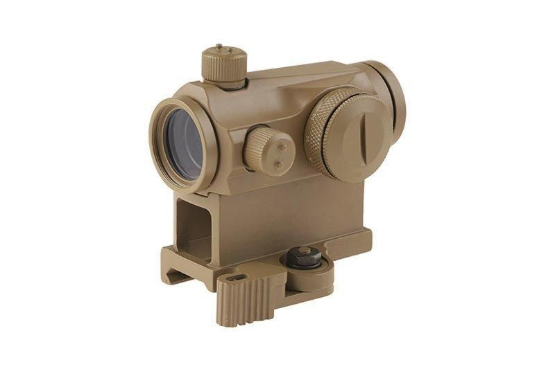 Аналог коллиматорного прицела Compact III (высокий + низкий монтаж) - tan [Theta Optics] (для страйкбола) THO-10-016567 фото
