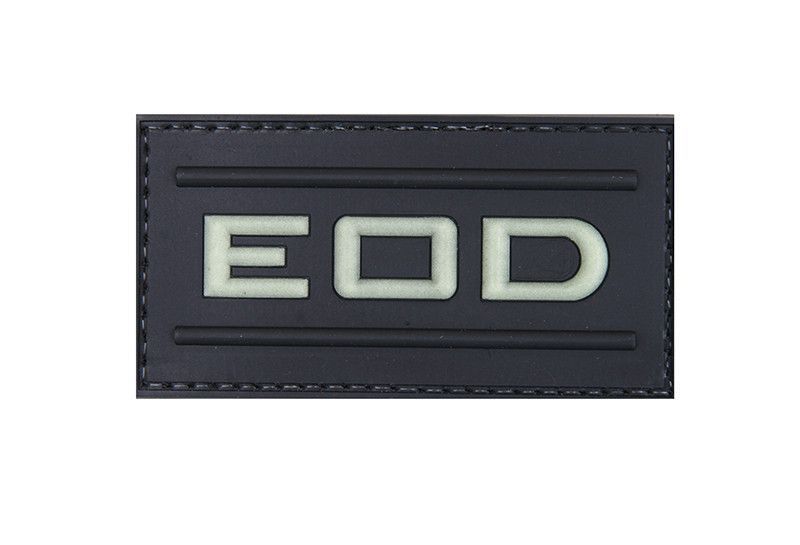 Нашивка 3D &ndash; EOD - świecąca w ciemności [GFC Tactical] (для страйкбола) GFT-30-004684 фото