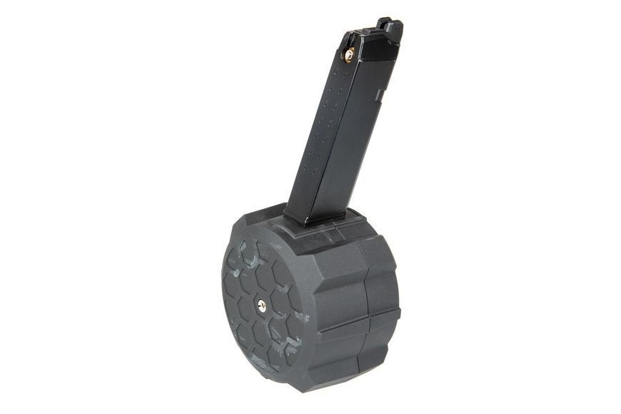 Газовый барабанный магазин 130 шаров для приводов G17 [HFC]&nbsp;(для страйкбола) HFC-05-024331 фото