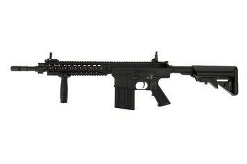 Марксманская гвинтівка SR-25 (штурмова версія) SNR25K [A&K] (для страйкболу) AIK-01-000475 фото