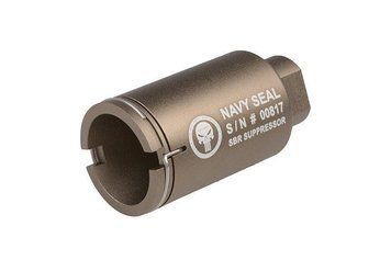 Пламегаситель / концентратор газов Navy Seal Mini - Tan [Element] (для страйкбола) ELM-09-011817 фото