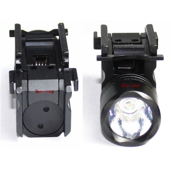 Latarka pistoletowa LED Meteor 200LM - Black [Vector Optics] (для страйкболу) SCFL-06 фото
