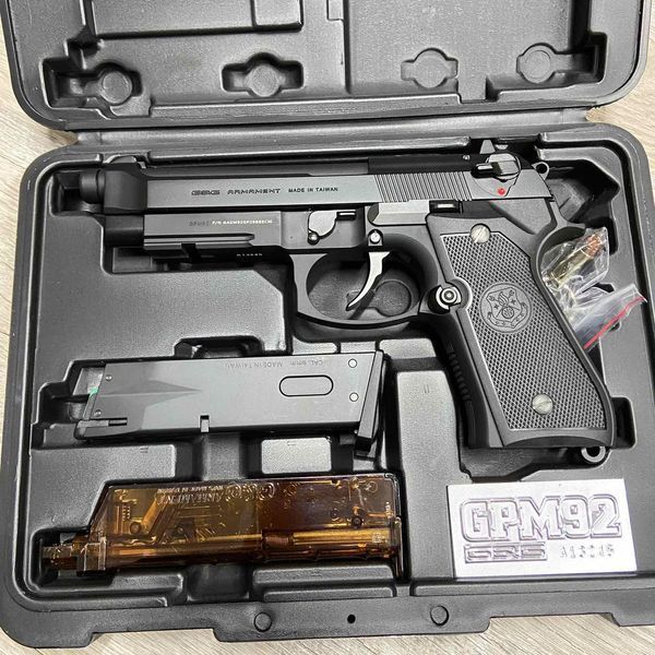 Страйкбольный пістолет GPM92 GP2 - black [G&G] (для страйкболу) GIG-02-027602 фото