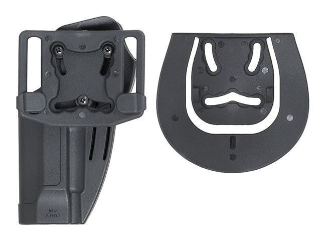 Кобура пистолетная бистрого извлечения с блокировкой для M9 - Black [CS] (для страйкбола) FBP2243 фото