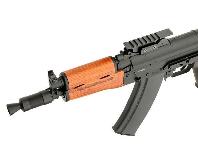 Przedłużona szyna montażowa na kolimator do AKS-74U - Black [5KU] (для страйкболу) 5KU-276-BK фото