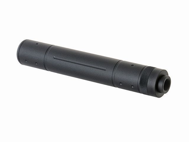 Глушник 195X30MM &ndash; BLACK [METAL] (для страйкболу) ME 02012-BK фото
