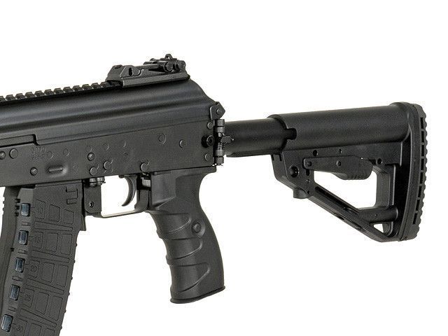 Приклад для AEG AK12/AKM/AK74 - Black [D-DAY] (для страйкбола) STK-007 фото