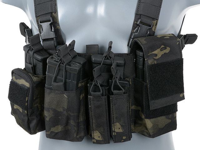 Buckle Up Chest Rig V2 - MULTICAM BLACK [8FIELDS] M51611041-1-MB фото