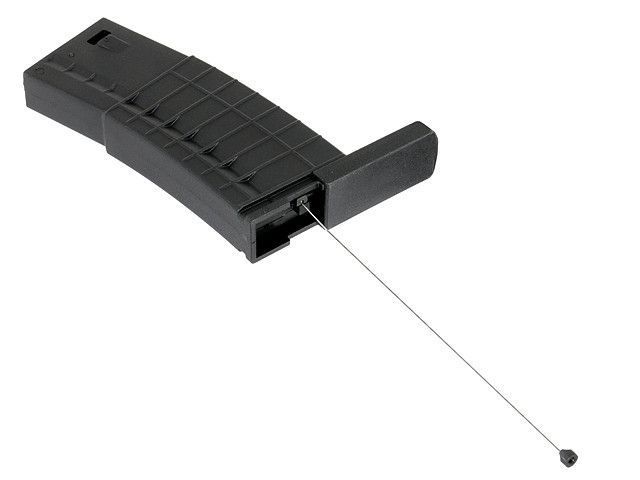 Magazynek DMAG Hi-Cap Flash 300 kulek do HK416/M4 - Black [D-DAY] (для страйкболу) MAG-HF-BK фото