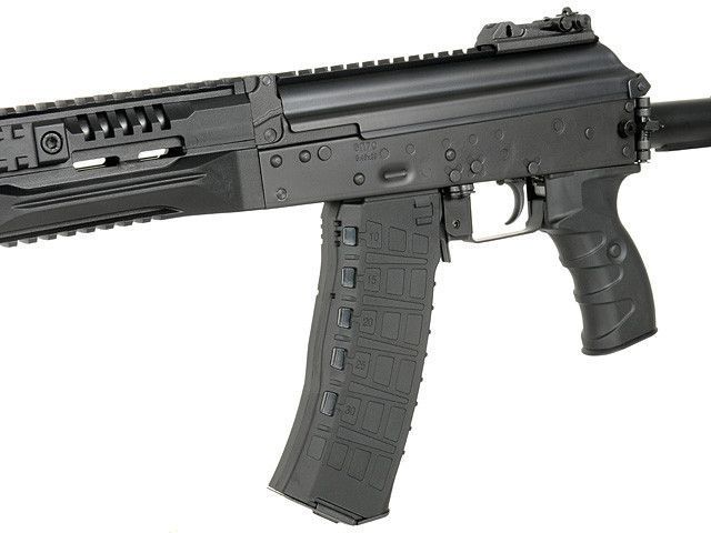 Магазин DMAG со сменной вместительностью 30/135 шаров для AK12/АК-74 (5.45) - Black [Arcturus] (для страйкбола) ACR-05-044896(044897) фото