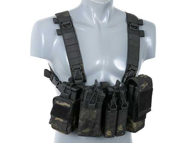 Buckle Up Chest Rig V2 - MULTICAM BLACK [8FIELDS] M51611041-1-MB фото