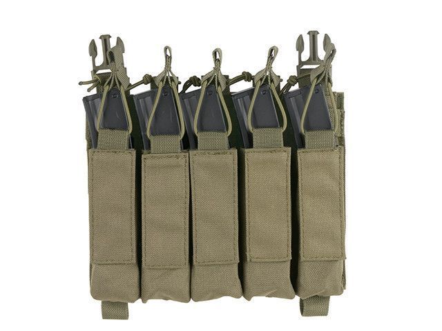 Ładownica hybrydowa do MP5/SMG - Olive [8FIELDS] (для страйкбола) M51613236-OD фото