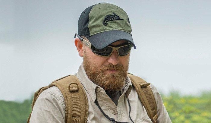 Helikon - Logo Cap - Black / Olive Green - CZ-LGC-PR-0102B (для страйкболу) 16825 фото