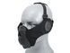 Maska SKULL FACE z ochroną uszu - Black [CS] (для страйкболу) FBP2378BK фото 2