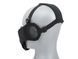 Maska SKULL FACE z ochroną uszu - Black [CS] (для страйкболу) FBP2378BK фото 4