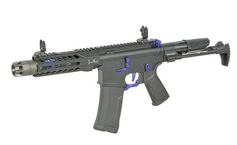Страйкбольный автомат Strike Industries 7" Raider Competition CQB AEG GEN-2 - Blue [EMG] (для страйкбола) FB4154EG2PL фото