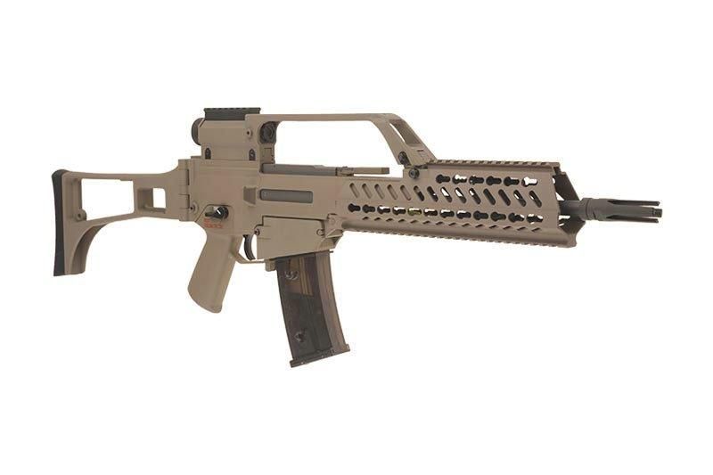 Аналог автоматичної гвинтівки SA-G10 KeyMod EBB - tan [Specna Arms] (для страйкболу) SPE-01-023580 фото