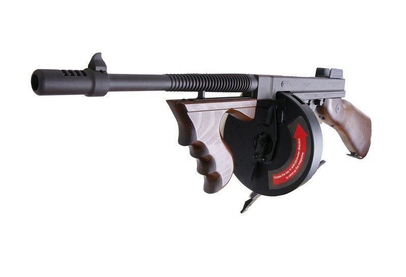 Аналог пистолет-пулемета Thompson 1928 Chicago KA-AG-67 [King Arms]&nbsp;(для страйкболу) KIA-01-001256 фото