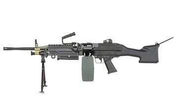 Кулемет М249 MK II SAW LMG &ndash; BLACK [A&K] (для страйкболу) 249-MK2 фото