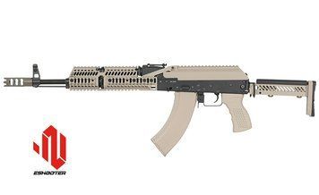Страйкбольний автомат CM.113 AKM Tactical Rifle Eshooter ETU GEN-2 - Tan [CYMA] (для страйкболу) FB4239EG2PL фото